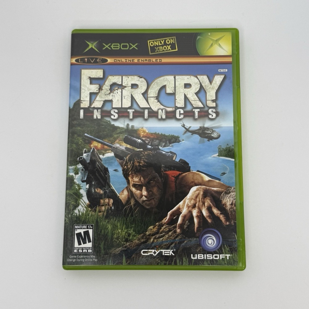 Far Cry: Instincts (Microsoft Xbox, 2005) CIB Complete w/ Manual Tested Working